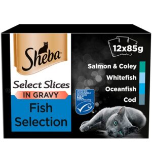 Sheba Select Slices Fish Collection in Gravy