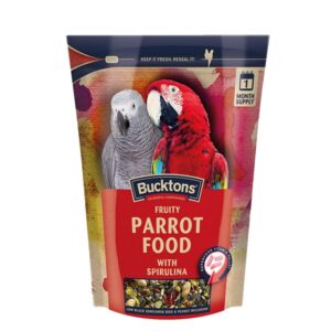 Bucktons Fruity Parrot Food with Spirulina