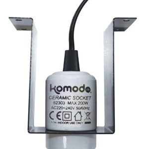 Komodo Ceramic Lamp & Bracket