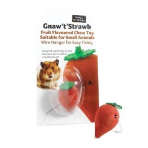 Small 'N' Furry Gnaw 't' Strawberry