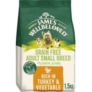 James Wellbeloved Grain Free Small Breed Turkey & Veg