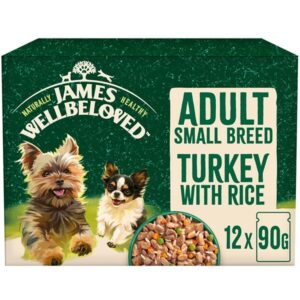 James Wellbeloved Small Breed Turkey & Rice Wet Pouch