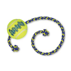 KONG SqueakAir Ball With Rope