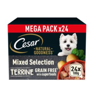 Cesar Natural Goodness Grain Free Mix Terrine Tray