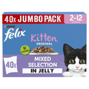 Felix Original Kitten Mixed Selection in Jelly