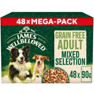James Wellbeloved Grain Free Adult Mixed Pack in Gravy