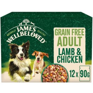 James Wellbeloved Grain Free Lamb & Chicken in Gravy