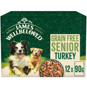 James Wellbeloved Grain Free Senior Turkey in Gravy