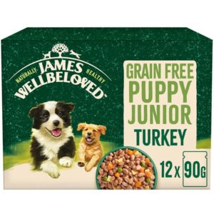 James Wellbeloved Puppy Grain Free Turkey in Gravy