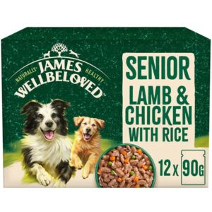 James Wellbeloved Senior Lamb & Chicken & Rice in Gravy