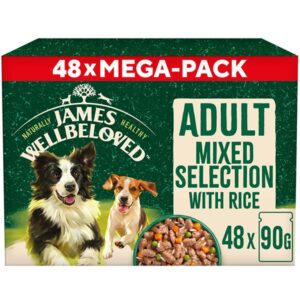 James Wellbeloved Adult Turkey & Rice in Gravy Pouches