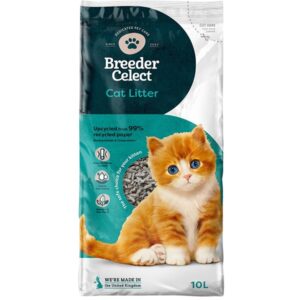 Breeder Celect Recycled Paper Pellet Cat Litter