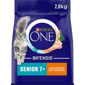 Purina ONE Senior Dry Cat Food Chicken