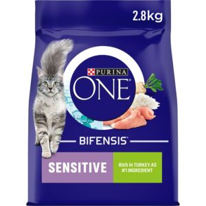 Purina One Sensitive Turkey & Rice Dry Cat Food