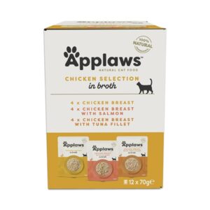 Applaws Natural Wet Cat Food Chicken Selection in Broth