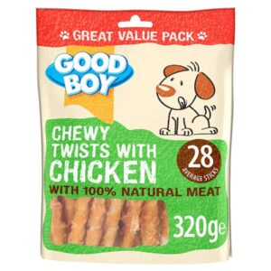 Good Boy Chewy Twists with Chicken