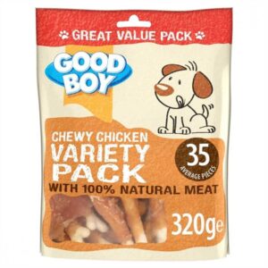 Good Boy Chewy Chicken Variety Pack