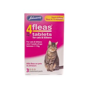 Johnsons 4fleas Tablets For Cats & Kittens
