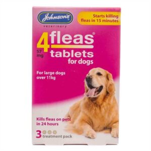 Johnsons 4fleas Tablets For Larger Dogs