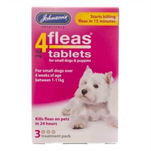 Johnsons 4fleas Tablets For Puppies & Small Dogs