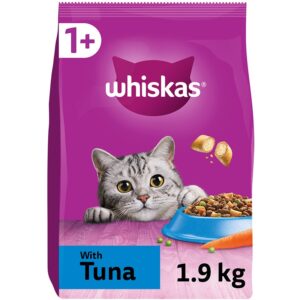 Whiskas 1+ Adult Dry Cat Food Tuna