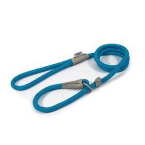 Ancol Viva Reflective Slip Lead - 1.2 x 120cm, Blue