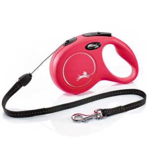 Flexi New Classic Red Extending 8m Cord Dog Lead
