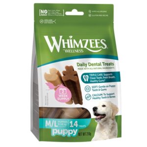 Whimzees Puppy Natural Daily Dental Treats