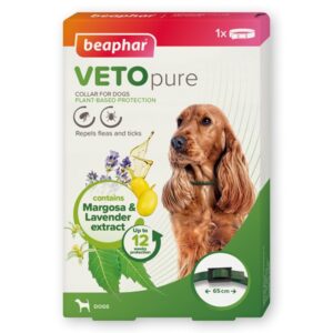 Beaphar VETOpure Plant-Based Protection Dog Flea Collar