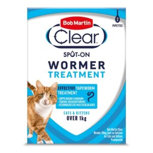 Bob Martin Clear Spot On Wormer Cats & Kittens