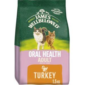 James Wellbeloved Adult Cat Turkey Oral Health