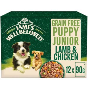 James Wellbeloved Grain Free Puppy Lamb & Chicken in Gravy