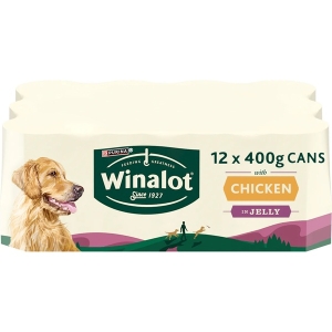 Winalot Chicken in Jelly Wet Dog Food Can