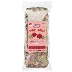 Burgess Excel Forage & Feast Hay Bar with Rose
