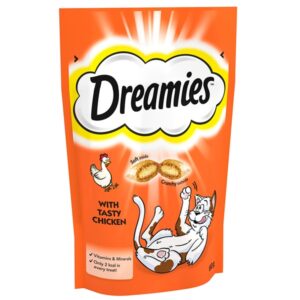 Dreamies Cat Treat Biscuits with Chicken