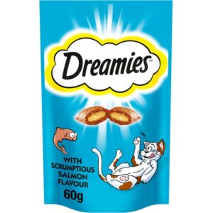 Dreamies Cat Treat Biscuits with Salmon