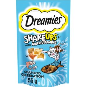 Dreamies Shakeups Seafood Celebration Cat & Kitten Treats