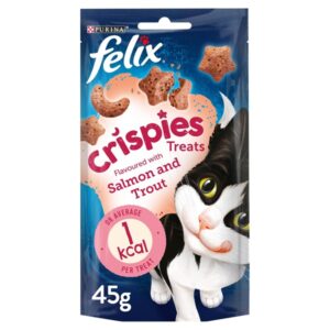 Felix Crispies Salmon & Trout Cat Treats