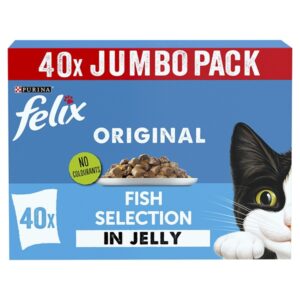 Felix Original Fish Selection in Jelly 40pk