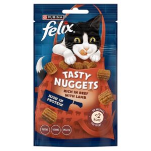 Felix Tasty Nuggets Beef & Lamb Cat Treats
