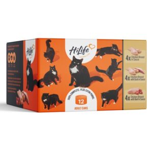 HiLife Adult Cat Chicken Recipes in Sauce 12Pack