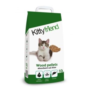 Kittyfriend Wood Pellets Cat Litter 10l