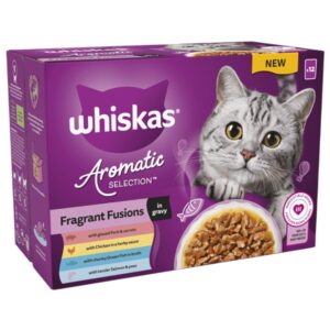 Whiskas 1+ Aromatic Fragrant Fusions Selection Pouches