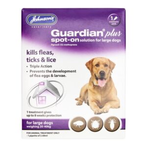 Johnson's Guardian Plus Spot-on Large Dog