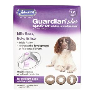 Johnson's Guardian Plus Spot-on Medium Dog