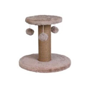 Dubex Short Plush Tri-Pom Cat Scratcher