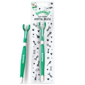 Bugalugs Triple Head Dental Toothbrush