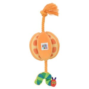 Eric Carle Very Hungry Caterpillar Orange Rope Tug