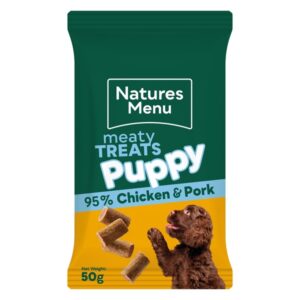 Natures Menu Meaty Treats Puppy Chicken & Pork