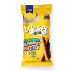 Wagg Banana & Peanut butter Chewy Bars